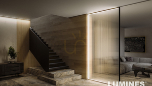 LUMINES SEI LED-Aluminiumprofil, silber eloxiert, 2,02 m small 2