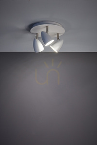 Plafond Markslojd CIRO 3-flammig Weiß Metall 26 cm 107412 small 1