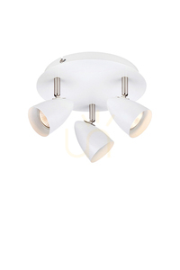 Plafond Markslojd CIRO 3-flammig Weiß Metall 26 cm 107412 small 0