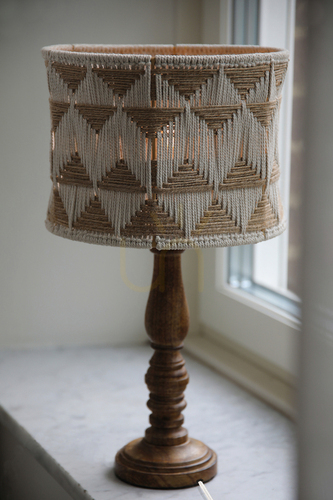 Prüfen Tischleuchte Markslojd ANO 108826 Braun Beige 45 cm