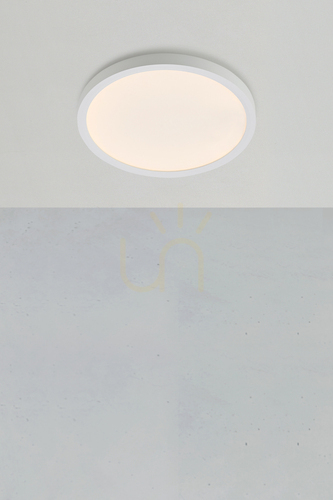 Prüfen Plafond Markslojd Punto Weiß 30 cm IP44 108844