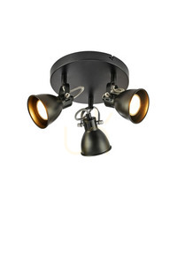 Plafond Markslojd MION 3L Mattschwarz 30 cm 108847 small 0