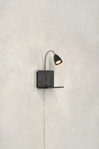 Wandleuchte Markslojd Cuarto Schwarz 30x20 cm 108855 small 1