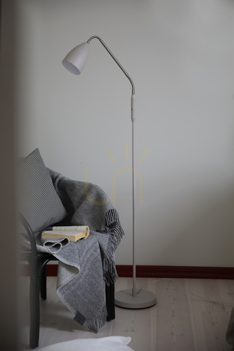 Prüfen Bodenlampe Markslojd PATRO LED 140 cm Beige Stahl 108887