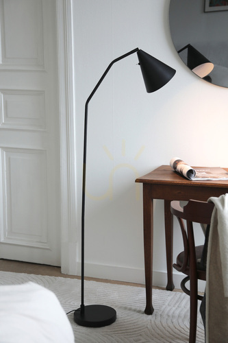 Prüfen Bodenlampe Markslojd FUNIL 108889 LED Schwarz Stahl 144 cm