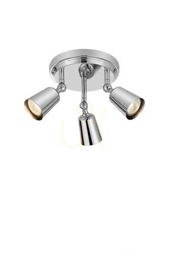 Prüfen Plafond Markslojd Tiny 3L Chrom Stahl 18 cm 108981