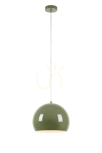 Prüfen Pendelleuchte Markslojd POP 108988 Grün Stahl 28 cm