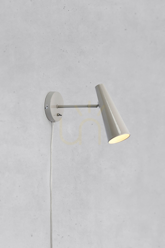 Prüfen Wandlampe Markslojd Peak 1L Grau Stahl 108992
