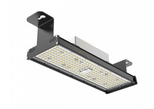 Prüfen HALLEN LINE 3 HOHE BUCHT 75W NW 230V 60X90ST IP66 IK10 440X130X115MM SCHWARZ 5 JAHRE GARANTIE. 1-10V