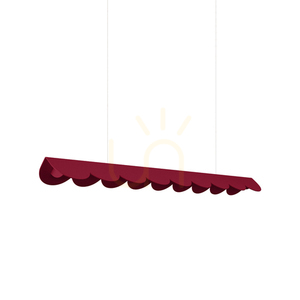 Pendelleuchte BISCUIT 100, burgunderrot, LED 3000 K small 0
