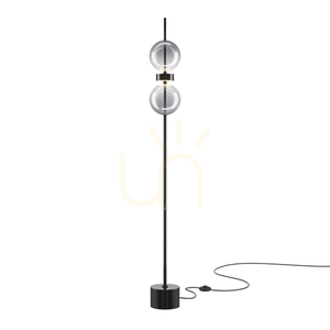 Stehleuchte Maytoni MOON Schwarz Smoky Glas LED dimmbar MOD478FL-L15B3K small 6