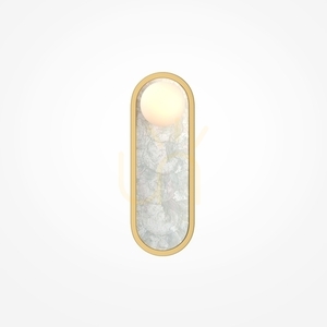 LED-Wandleuchte Maytoni Perlamour MOD473WL-L20BSK messingfarben 20 W small 0