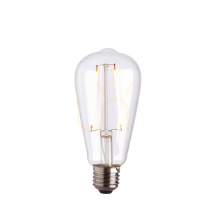E27 LED Glühfaden Birne transparent Endon small 0