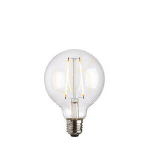 LED-Glühbirne E27 transparent Endon 2W Glas 9,5 cm small 0