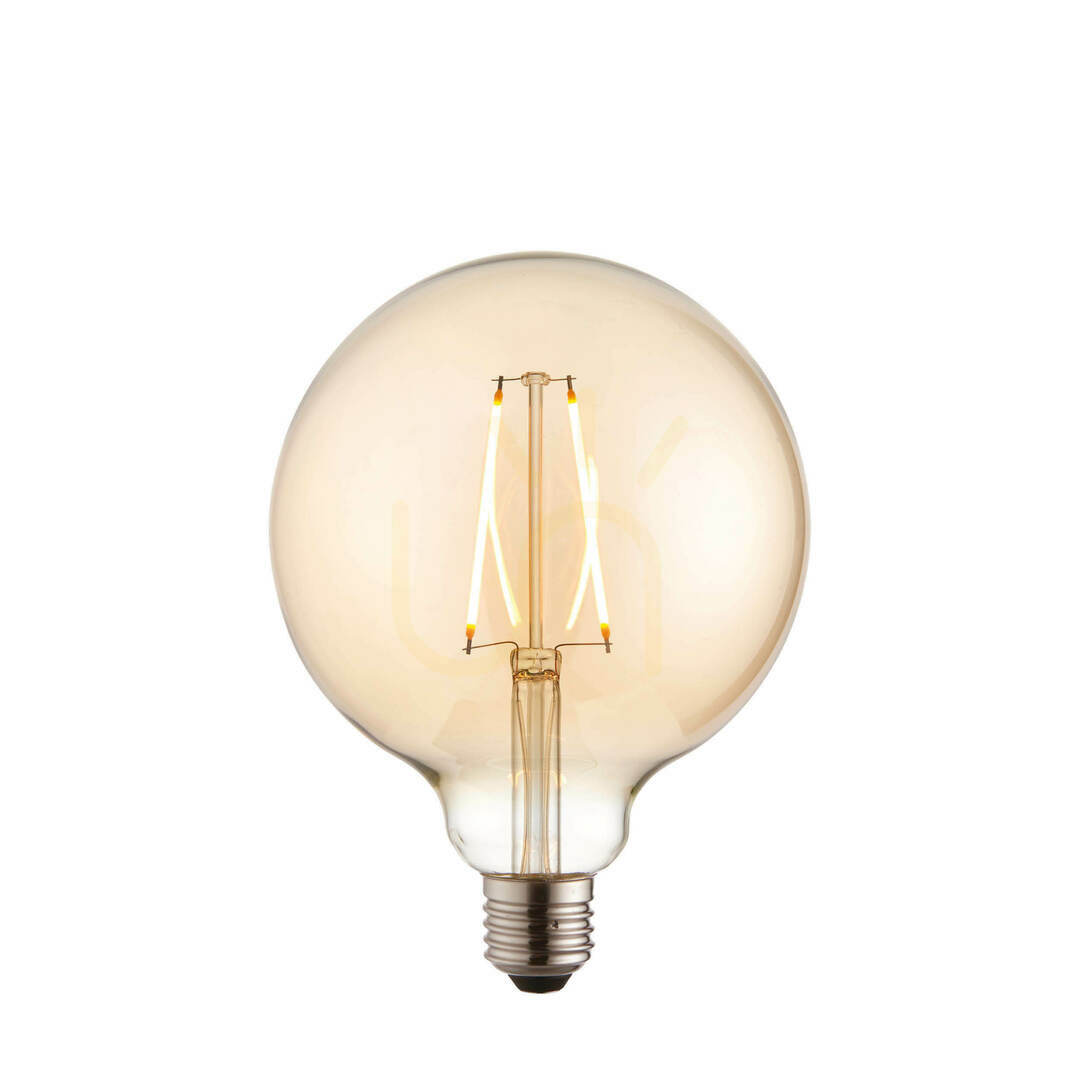 E27 LED filament globlampa bärnsten Endon