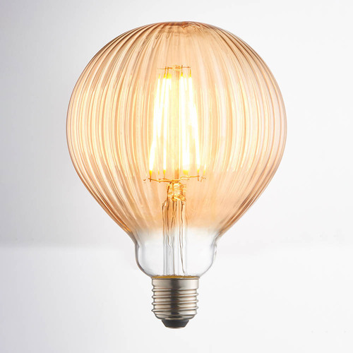 Prüfen E27 LED Glühbirne 4W Amber Glas Endon 17,5 cm