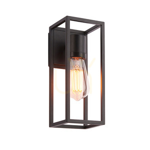 Wandleuchte Endon Herbert Schwarz Aluminium E27 dimmbar 1-flammig small 0