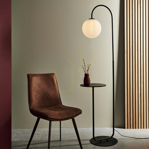 Halo Stehlampe Schwarz Endon small 3