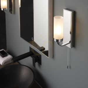Wandleuchte Endon Edrea Chrom Stahl Glas G9 1-flammig small 7