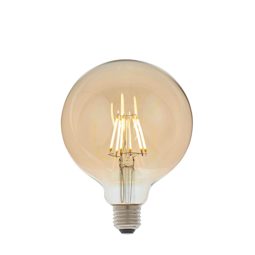 Prüfen LED-Glühbirne E27 Amber 6W Dimmbar Endon Glaskolben 12,5 cm