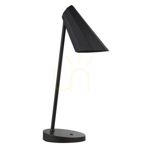 Tischlampe Endon Reynold Schwarz Stahl E14 1-flammig small 1