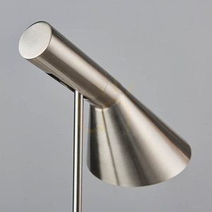 Tischlampe Endon Carlo Grau Stahl Marmor E27 small 8