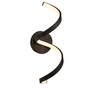 Wandleuchte Endon Astral Schwarz LED 12W Aluminium 45 cm small 0