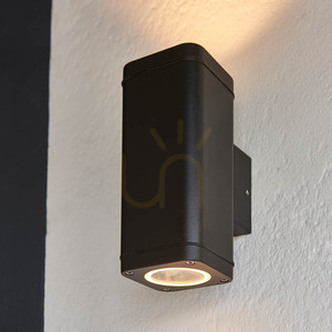 Wandleuchte Milton Black Endon small 2