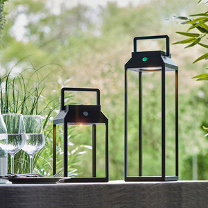 Tischleuchte Endon Linterna Schwarz Aluminium LED Dimmbar 25 cm small 4