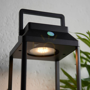 Tischleuchte Endon Linterna Schwarz Aluminium LED Dimmbar 25 cm small 7