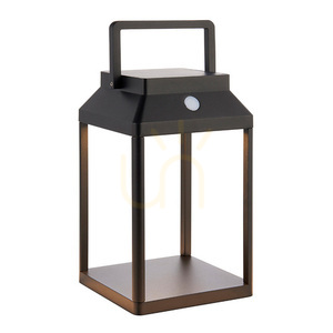 Tischleuchte Endon Linterna Schwarz Aluminium LED Dimmbar 25 cm small 0