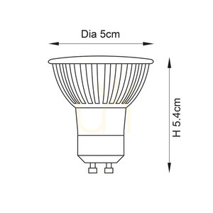 Zubehör GU10 LED SMD Weiß Endon small 1