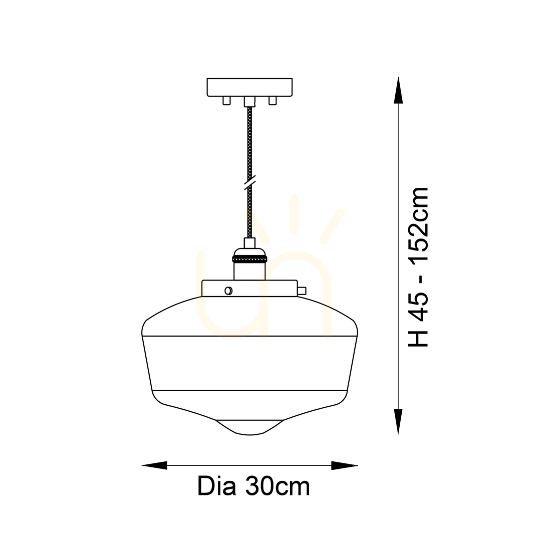 Vorschau Pendelleuchte Endon Camberley Messing E27 Ø30 cm Stahl Glas Dimmbar Pendelleuchte Endon Camberley Messing E27 Ø30 cm Stahl Glas Dimmbar