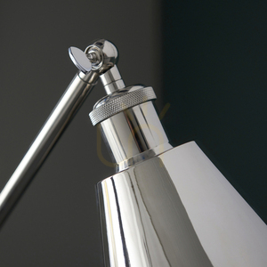 Stehlampe Endon Hal silber Stahl E27 small 7
