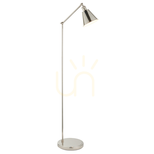 Prüfen Stehlampe Endon Hal silber Stahl E27