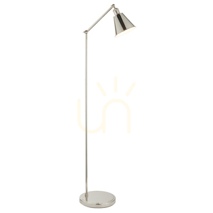 Stehlampe Endon Hal silber Stahl E27 small 0