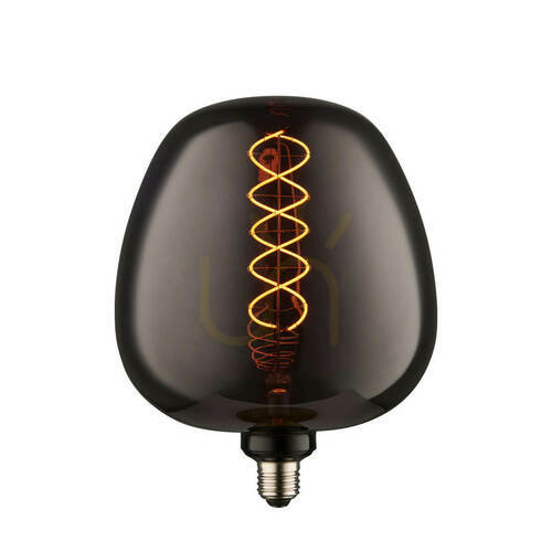 Prüfen LED-Leuchtmittel Endon Helix 98083 E27 4 W, Rauchglas, 1800 K, Ø19 cm