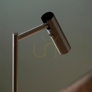 Stehlampe Endon Dedicated Reader Silber LED Stahl 125 cm small 5