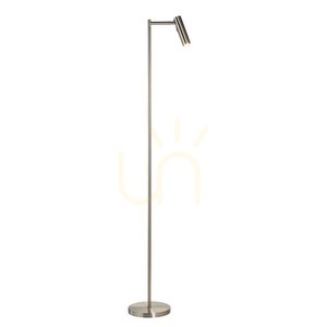 Stehlampe Endon Dedicated Reader Silber LED Stahl 125 cm small 0