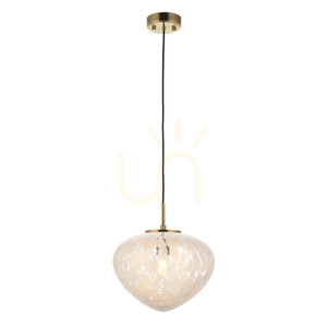 Pendelleuchte Endon Mali Messing E27 dimmbar 33 cm Stahl Glas 9 Pendelleuchte Endon Mali Messing E27 dimmbar 33 cm Stahl Glas small 9