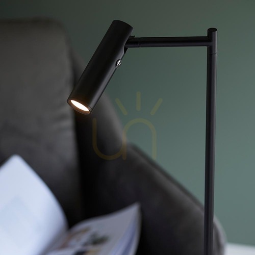 Prüfen Endon Dedicated Reader Stehleuchte zum Lesen schwarz LED 4 W 99772