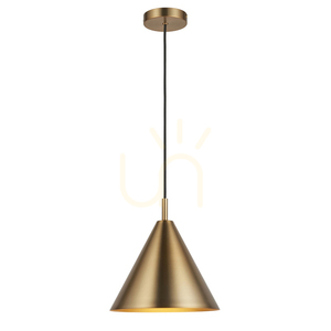 Pendelleuchte Endon Cape Messing Stahl E27 Dimmbar 25,7 cm small 1