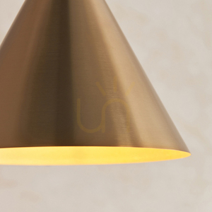 Pendelleuchte Endon Cape Messing Stahl E27 Dimmbar 25,7 cm small 5