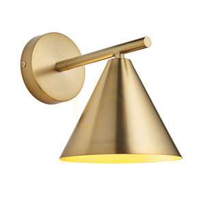 Wandleuchte Endon Cape 102893 Antikmessing E14 7 W dimmbar small 0