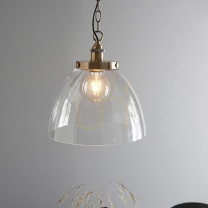 Pendelleuchte Endon Hansen Grand Messing E27 Dimmbar 33 cm Stahl Glas 3 Pendelleuchte Endon Hansen Grand Messing E27 Dimmbar 33 cm Stahl Glas small 3