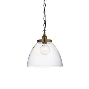 Pendelleuchte Endon Hansen Grand Messing E27 Dimmbar 33 cm Stahl Glas 0 Pendelleuchte Endon Hansen Grand Messing E27 Dimmbar 33 cm Stahl Glas small 0