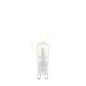 G9 LED Lampe Frosted Weiß 2W Endon small 0