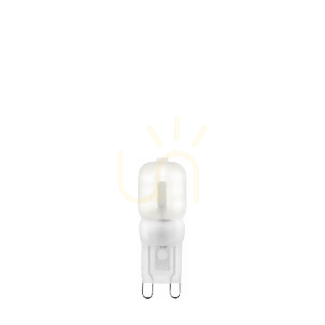 LED žiarovka G9 Endon 2W biela matná