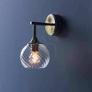 Wandleuchte Endon Allegra Silber Stahl Glas E14 dimmbar small 3
