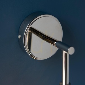 Wandleuchte Endon Allegra Silber Stahl Glas E14 dimmbar small 8